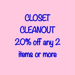 20% OFF ANY 2 ITEMS OR MORE